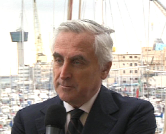 Carlo Croce, Presidente dello Yaching Club di Genova
